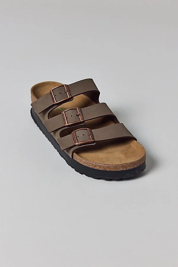 Birkenstock Women's Florida Flex Birko-Flor Platform Sandal in Mocha Birkibuc - Image 4