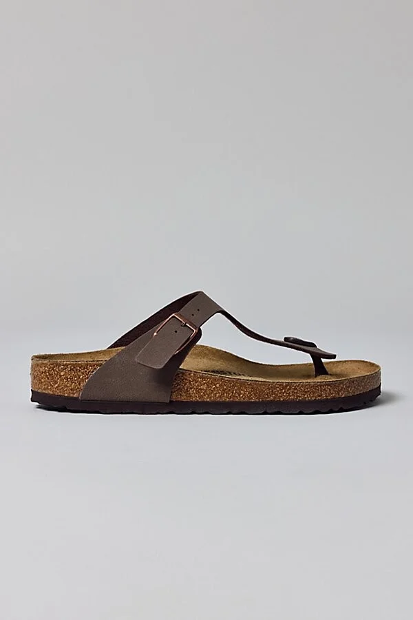 Birkenstock Women's Gizeh Birko-Flor Sandal in White - Image 7