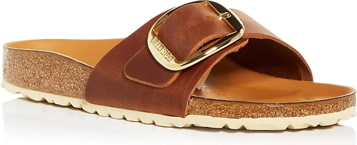 Beige Leather/Gold