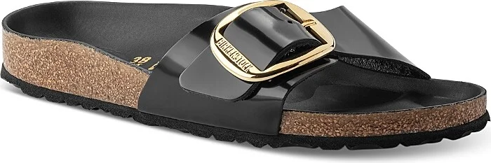 Birkenstock Women's Madrid High Shine Big Buckle Sandals