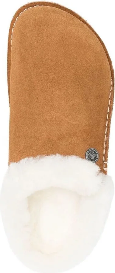 Birkenstock Zermatt Suede Leather Slippers - Image 3
