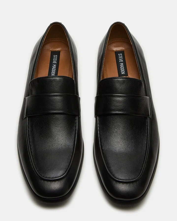 Biscuit Black Leather - Image 4