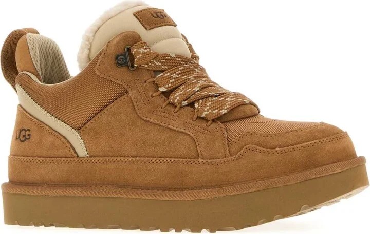 Biscuit Suede And Mesh Lowmel Sneakers - Image 2