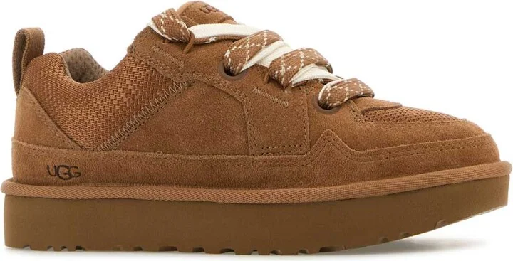 Biscuit Suede And Mesh Lowmel Sneakers - Image 2