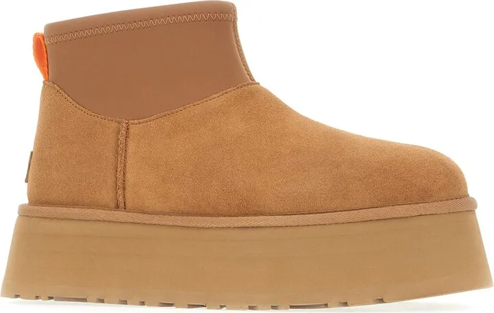Biscuit Suede Classic Mini Dipper Ankle Boots - Image 2