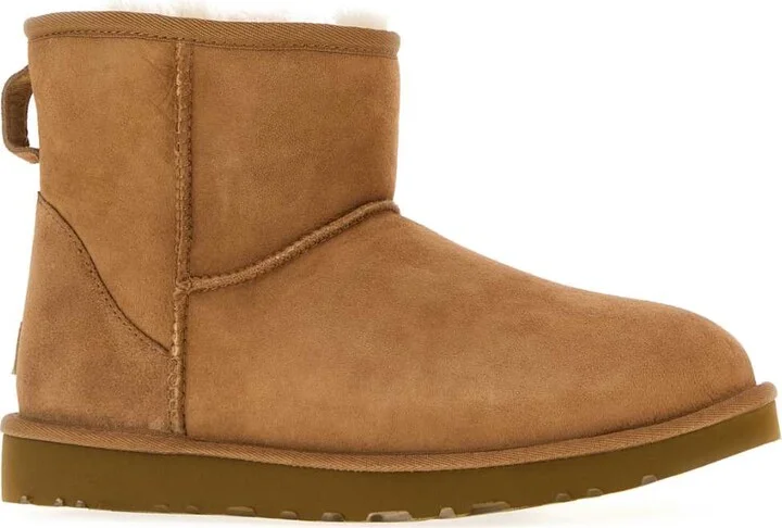 Biscuit Suede Classic Mini Ii Ankle Boots - Image 2