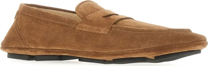Biscuit Suede Loafers - Image 2