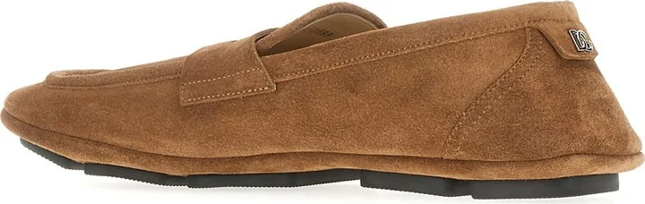 Biscuit Suede Loafers - Image 3