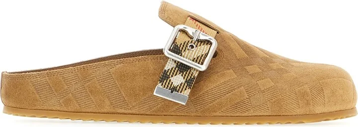 Biscuit Suede Slippers