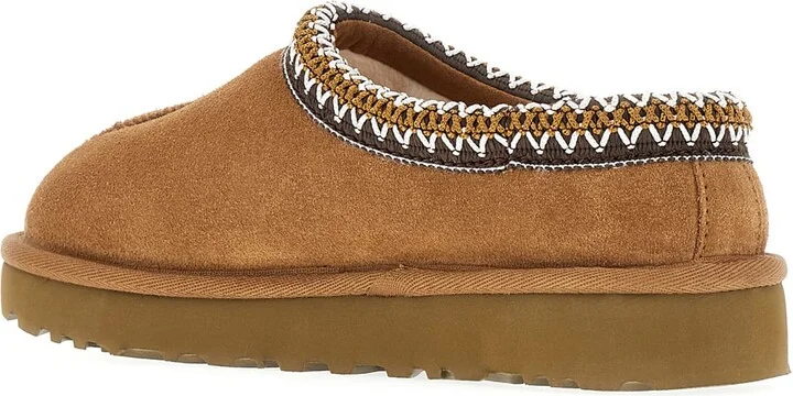 Biscuit Suede Tasman Slippers - Image 3