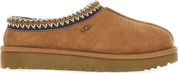 Biscuit Suede Tasman Slippers