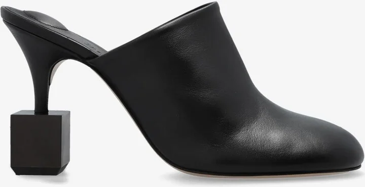 Bisou 90 Leather Mules