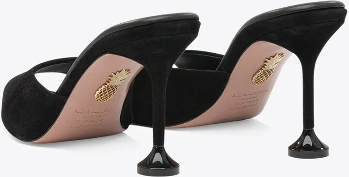 Bisous 85 Suede Mules - Image 3