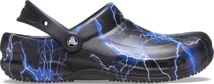 Black / Lightning Bolts