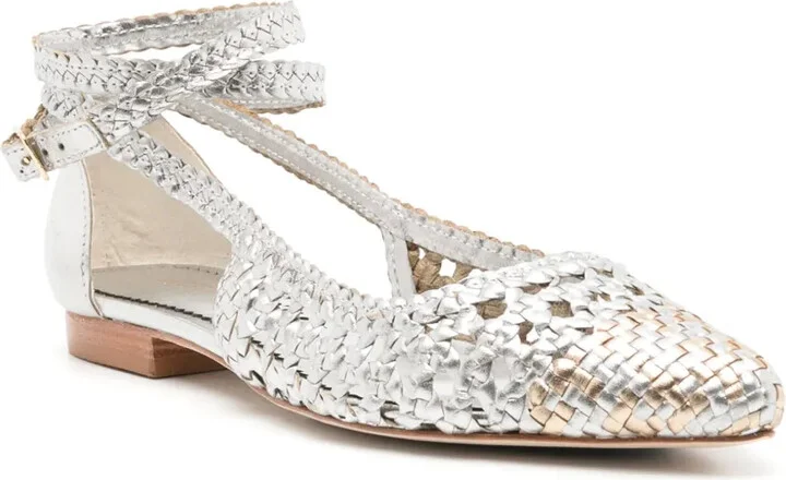 Bistrot leather ballerina shoes - Image 2