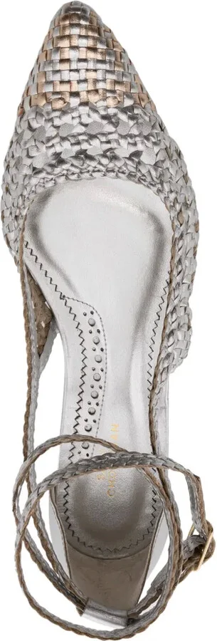 Bistrot leather ballerina shoes - Image 4