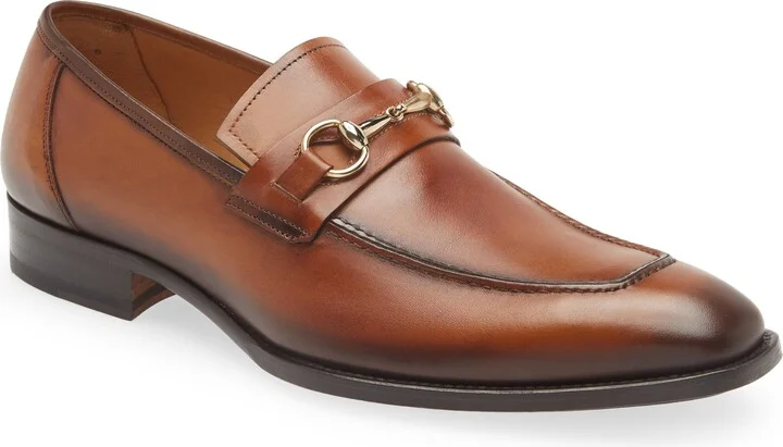 Bit Ornament Leather Loafer