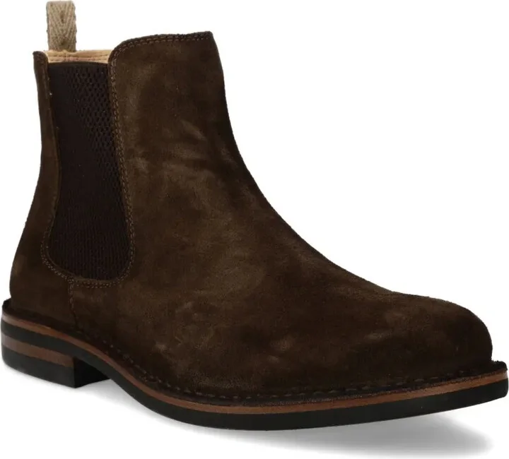 Bitflex elasticated-panel suede boots - Image 2