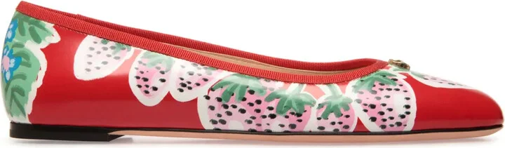 Biuty leather ballerina shoes