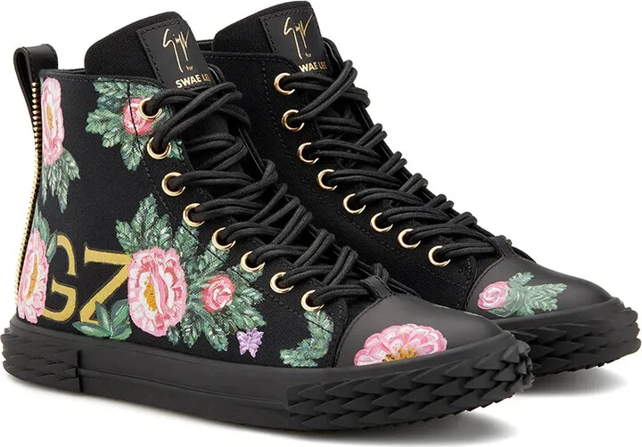 Blabber floral high-top sneakers - Image 2