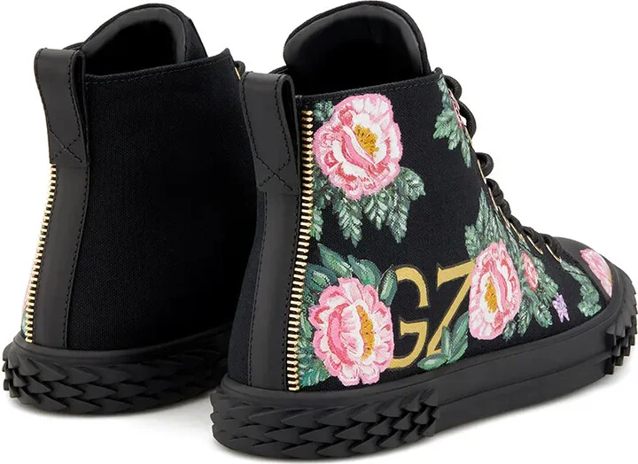 Blabber floral high-top sneakers - Image 3