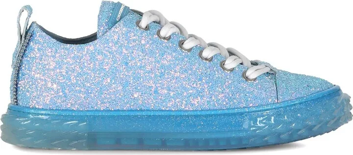 Blabber glitter low-top sneakers