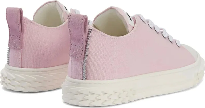 Blabber logo-patch sneakers - Image 3