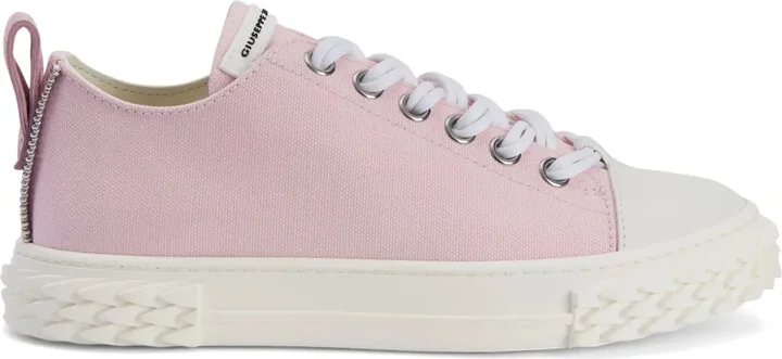 Blabber logo-patch sneakers