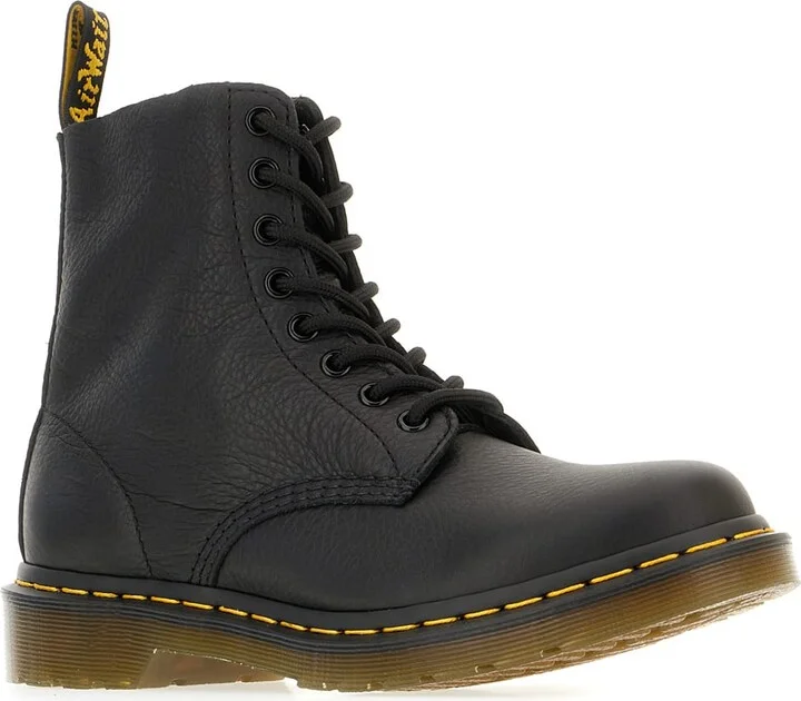 Black 1460 Pascal Leather Boots - Image 2