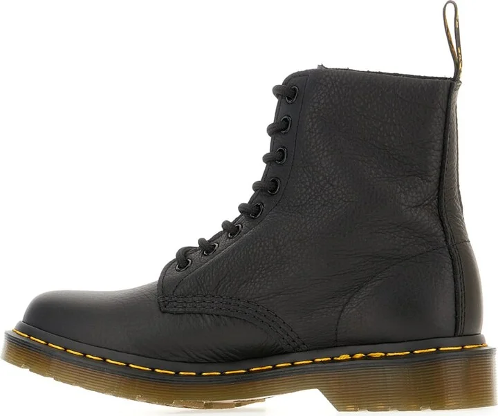 Black 1460 Pascal Leather Boots - Image 3