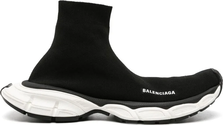 Black 3XL Sock Sneakers