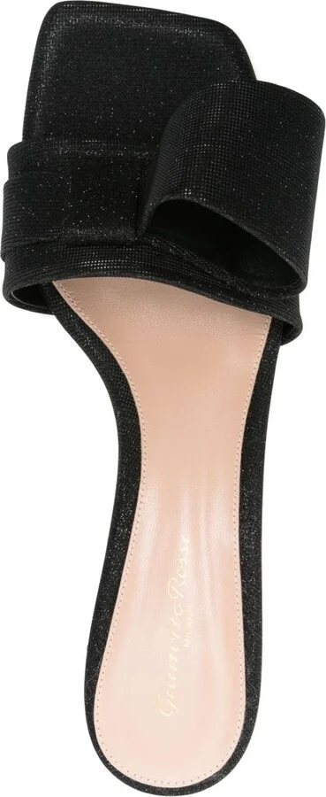 Black 45mm Flash Mules - Image 4