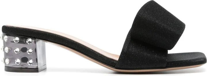 Black 45mm Flash Mules