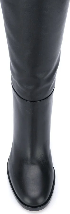 Black 85mm Santiago Boots - Image 4