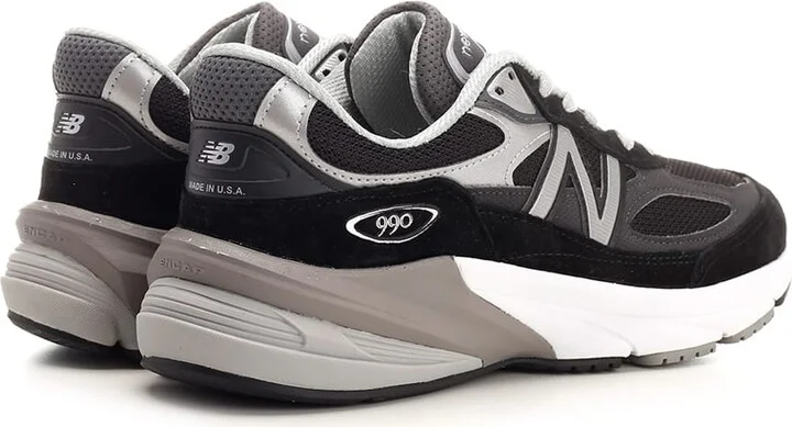 Black '990' Sneakers - Image 3