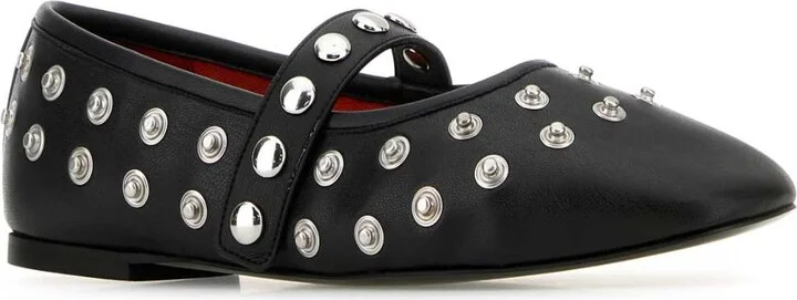 Black Alter Mat Ballerinas - Image 2