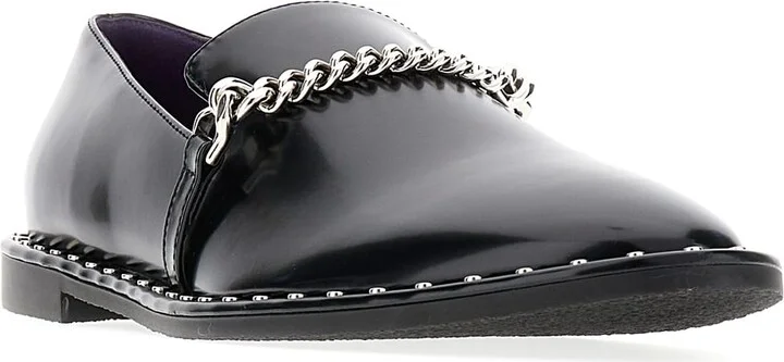 Black Alter Mat Falabella Loafers - Image 2