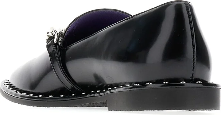 Black Alter Mat Falabella Loafers - Image 3