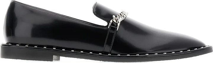 Black Alter Mat Falabella Loafers