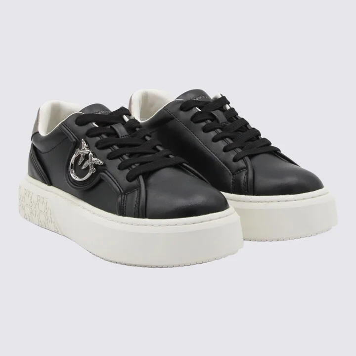 Black And Gold Sneakers - Image 2