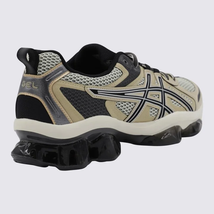 Black And Sand Gel Quantum Kinetic Sneakers