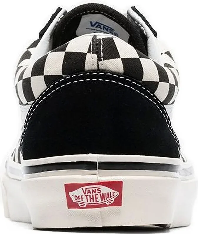 Black And White Old Skool 36 Dx Leather And Canvas Sneakers - Image 3