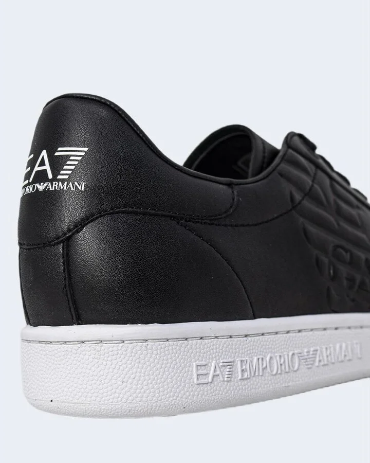 Black And White Polyethylene Men's Sneaker - Image 5