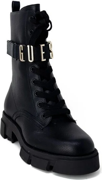 Black Artificial Leather Women's Boot - Image 2