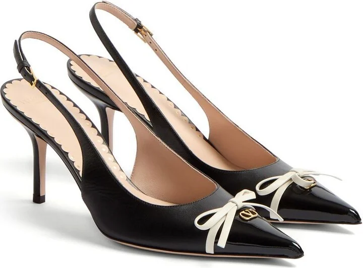 Black Bepointy Pumps - Image 2