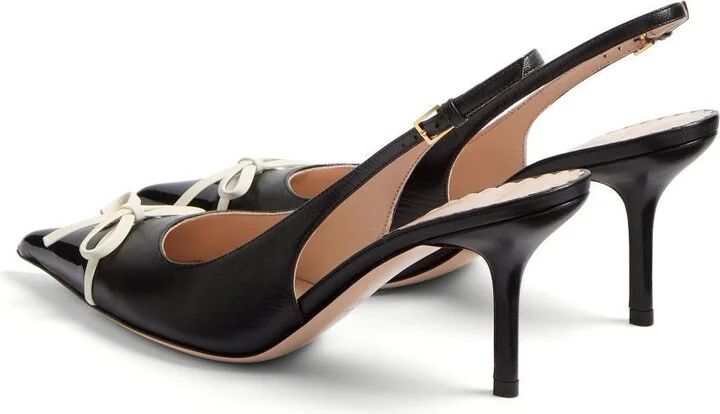 Black Bepointy Pumps - Image 3