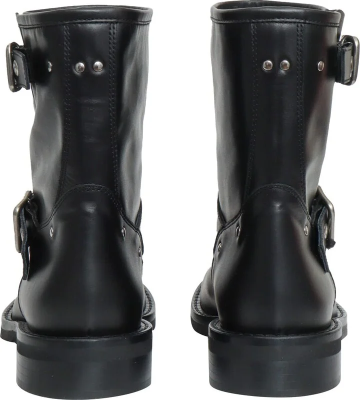 Black Biker Boots - Image 3