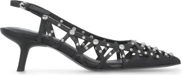 Black Bizarre Slingback