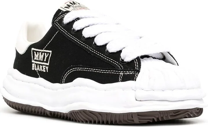Black Blakey Low Top Sneakers - Image 2