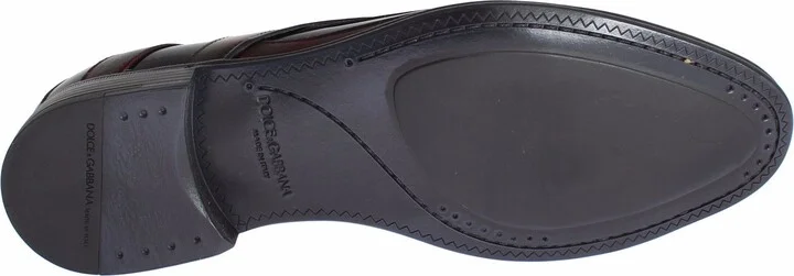Black Bordeaux Leather Dress Formal Men's Shoes - Image 5